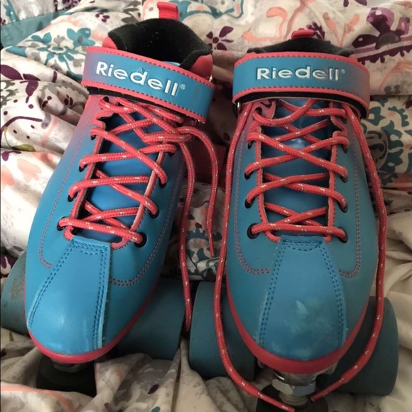 [SOLD] Riedell Ombré Dart Roller Skates - Picture 3 of 5